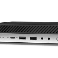 Mini pc  Hp elitedesk 800 g4 I5 جيل ثامن 8gb ddr4 M.2 512 gb 2x displa...
