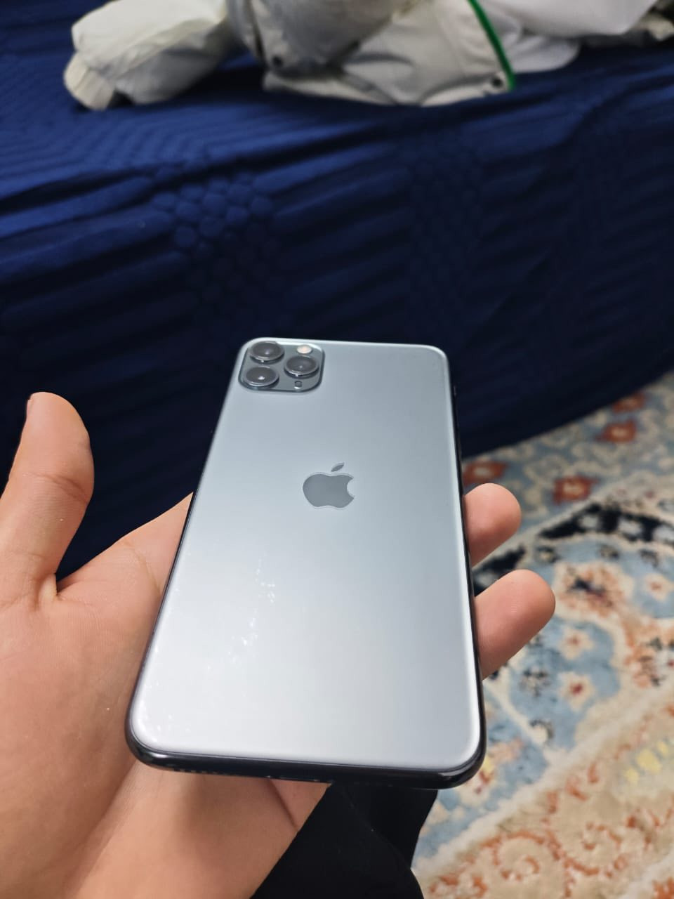 السلام عليكم ايفون 11برو ماكس ذاكره ٢٥٦ كله شغال نت خط اتصال فيس إيدي مامبدل شي بي فقط كامراته وكفن بلتحديث ونوبات يشتغلن وبطاريه خدمه بس امانه الله شحنه كلش زين مراوس فقط بدراجه عدله لو بوليس متواجد واتس فقط ***********
