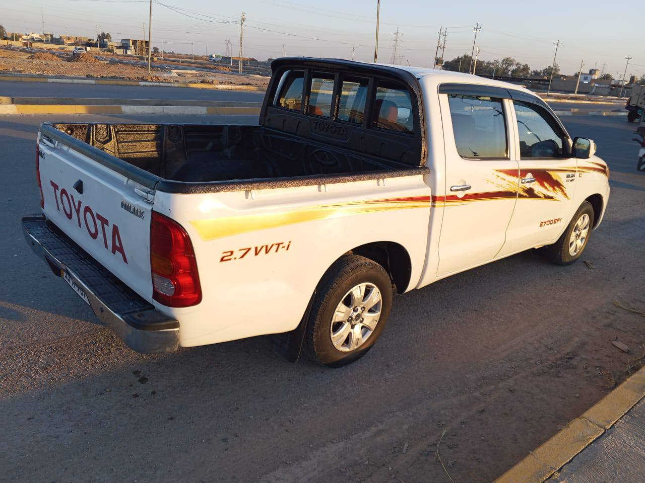 السلام عليكم بيك آب هايلوكس موديل 2008 شاصي 19 بيها شخط باب الصدر والخلفي ومصلح ويم البگلايت والباقي كفالة مكينة مفتوحة گير مكفول  كشن منفصل اشاير بالمري شاشة كامرة ماشية 400 رقم بغداد تحويل  العنوان ديالى خان بني سعد السعر 148  ***********
