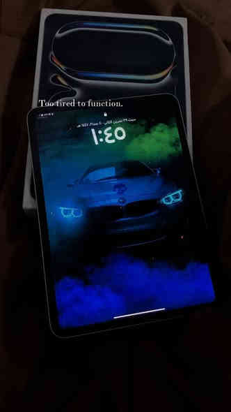 ايباد 11 برو M4
بطارية 100 استخدام قليل 

السعر مليون و100
بي مجال كلش بسيط
***********
