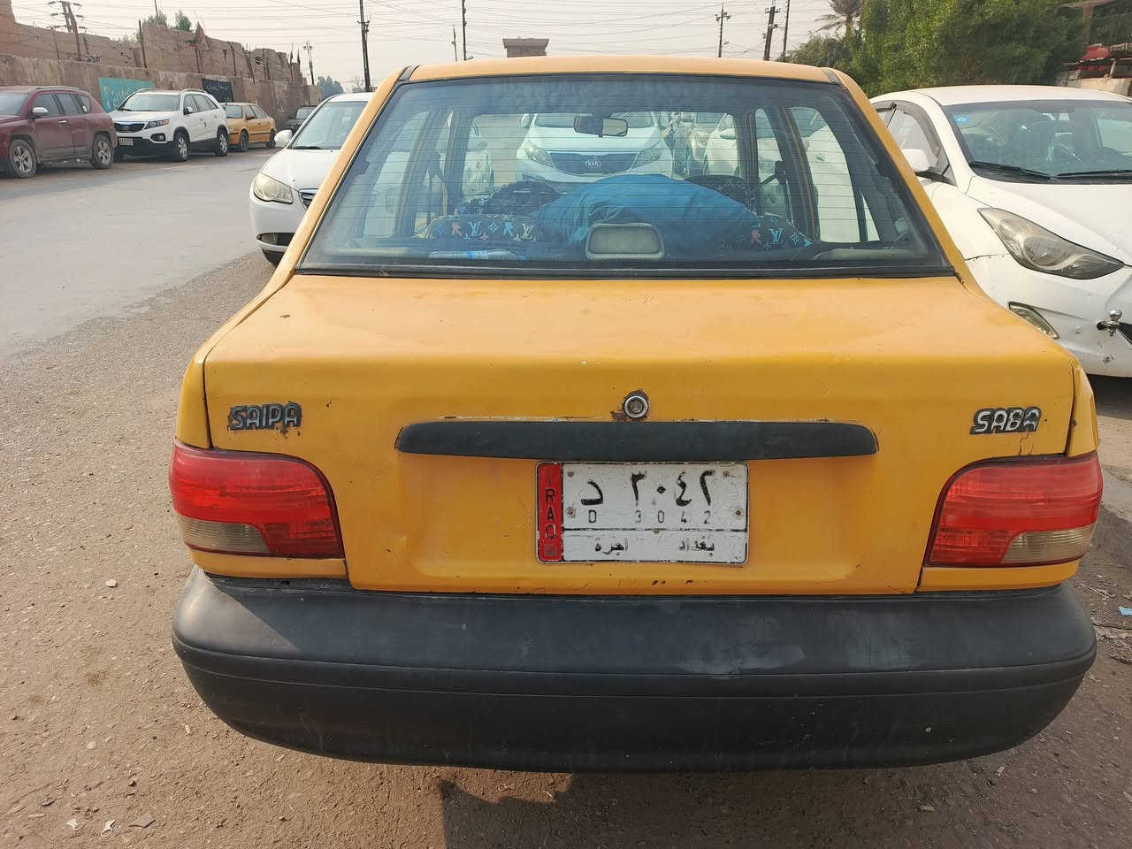 السلام عليكم سايبة ١١للبيع رقم الماني بغداد السيارة مكينة لاتنقيص ولانفخ الكير جديد تخم تايرجديدصدرجديدامامي وخلفي  كهربائيات شغالة كشرتهة كدامك حلوة مال عيشة باتري جديد شرط ربع ماتصرف عليهة كبل للشارع وين ماتريد مستمسكات راعيهة عندي سنوية موجودة ستنساخ اضافتا تفاصيل وياهة يعني اصولي بس راعيهة ماواصلة ابيع بدون راعي السعر ب١١ وبيهة مجال قليل اتصل ودلل هذة رقمي ***********
