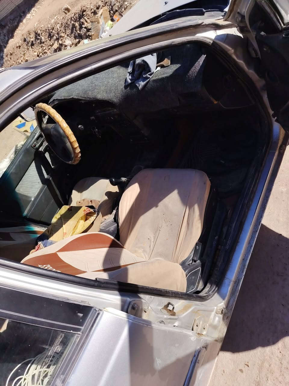 النتره 94
للبيع سنويه ل26
مكينه كير خير من الله 
سياره جاهز مابيه نقص كهربائيّة شغاله 
مصبوغه احزام
رقم بغداد السعر 33
وشرط التحويل 
***********
