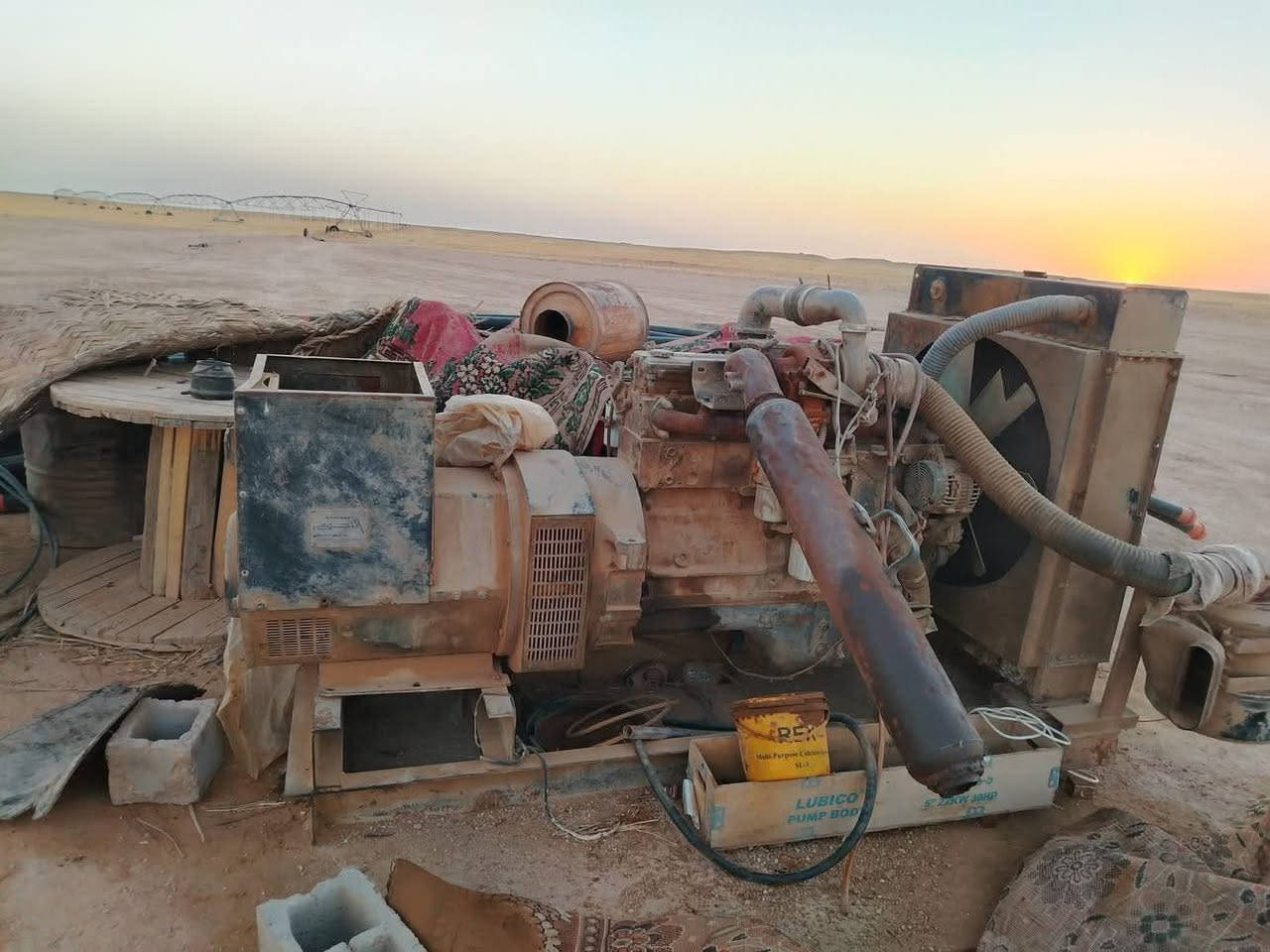 السلام عليكم مولدكمنز راس توليد 275 مكينتها نضيفه مكان السماوه المملحه للستفسار التصال ‭***********‬
