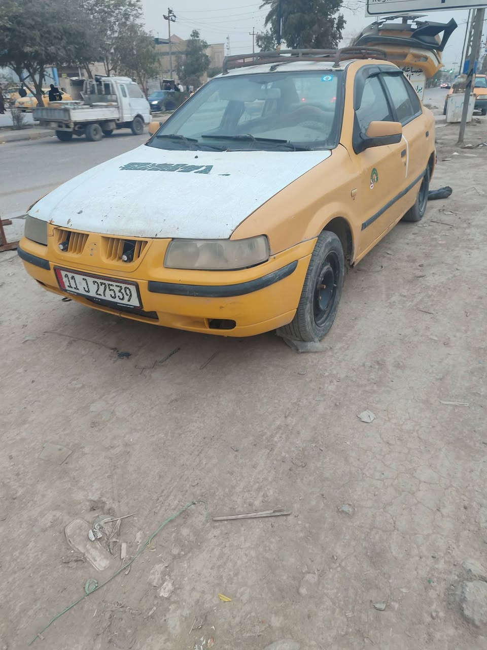 سمند تكسي 2010بغداد
سنويه باسمي...2030
هزه جديده 
رقم انكليزي بغداد اجره
مصفره هيئه ومرور
كير ومكينه  نظيفات لاتنقيص ولا تبخير...تخم تاير وباتري جديد
السعر 25ورقه.....شرط المداور
مكانها ديوانيه...
***********
