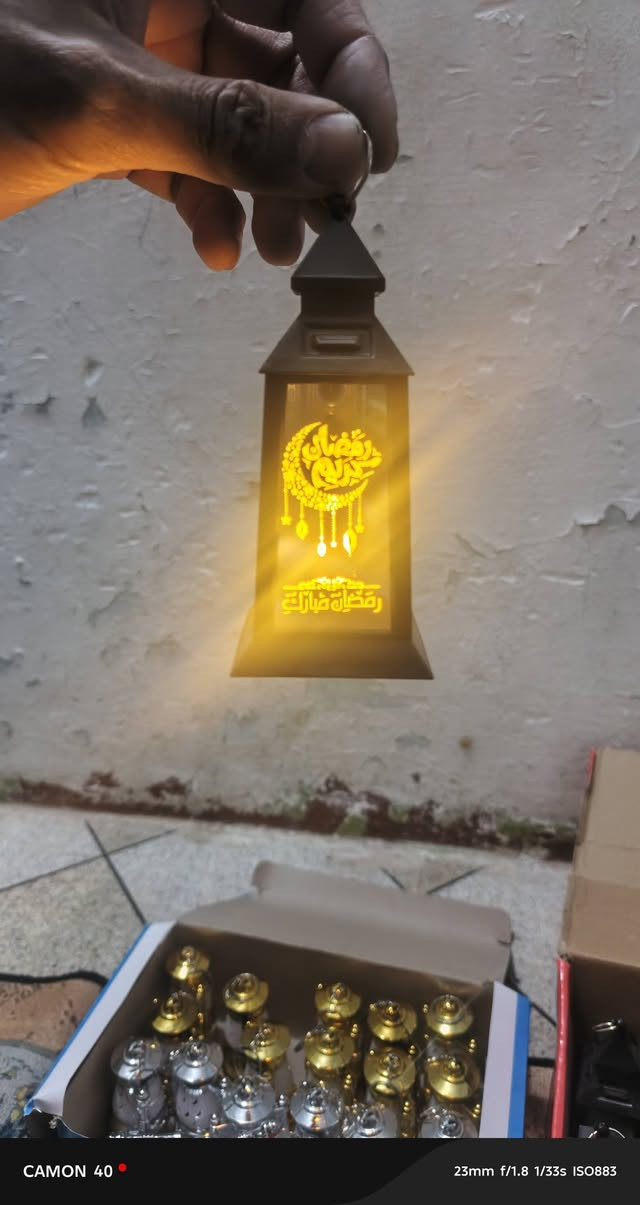 السلام عليكم اتوفر اليوم فانوس رمضان السعر خاص يوجد توصيل داخل الرفاعي فقط


**إذا كنت صاحب هذا الإعلان وتريد حذفه لأي سبب، رجاءا أرسل رسالة إلى الدعم الفني**