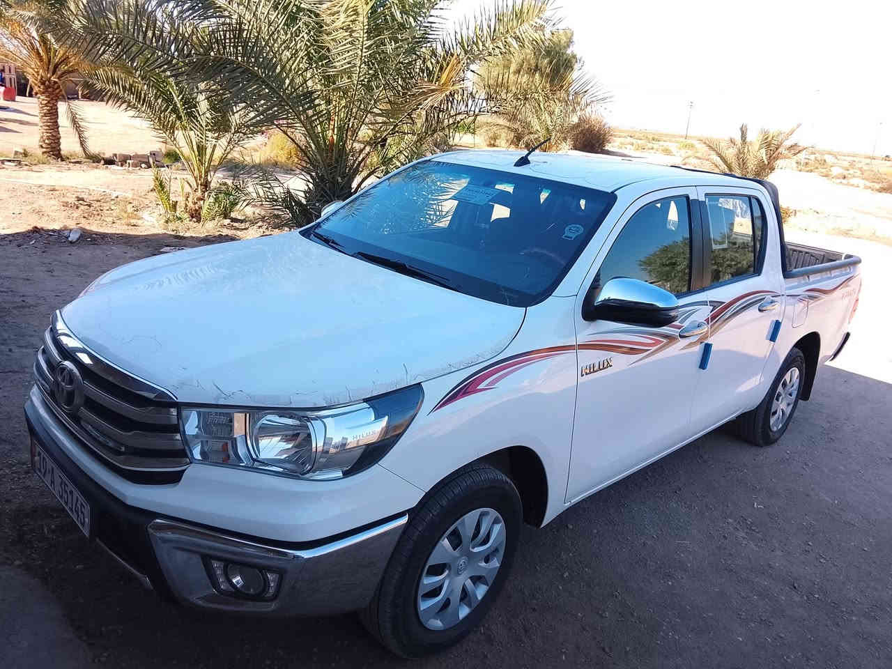 للبيع: تويوتا هايلكس 
الموديل: 2022: كويتي
الكفالة: عامة
الرقم: كربلاء (الجديد) 

العداد: 103 كم 
السعر 235 
الموقع واسط نعمانية 
للتواصل: ***********
أو خاص
