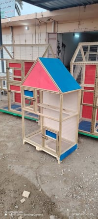 قفص بلابل • ديالى شهربان • 125×70×40