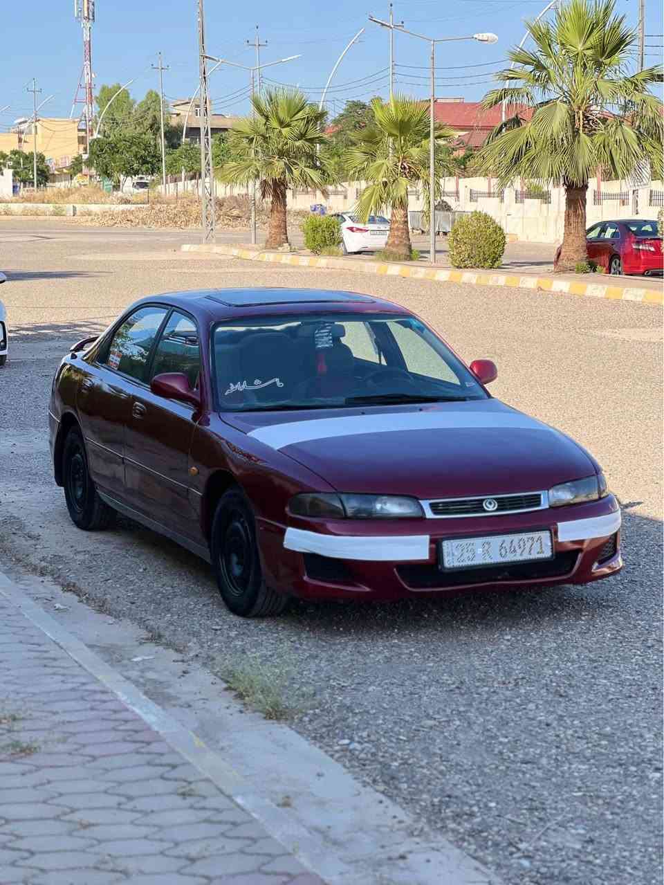 مازدا فاصوليا موديل ١٩٩٢ جام كهربائي سلايد تبريد كير عادي رقم كركوك مشروع وطني رقم الماني دفتر بنزين صبغ عام جماله بدون ضرر كير محرك بشرط تاير باتري صدر خلفي جديد سيارة بدون نقص 
للبيع او مراوسة حسب قناعة 
٤٨$
***********
***********
مكان كركوك شوراو كركوك, العراق
