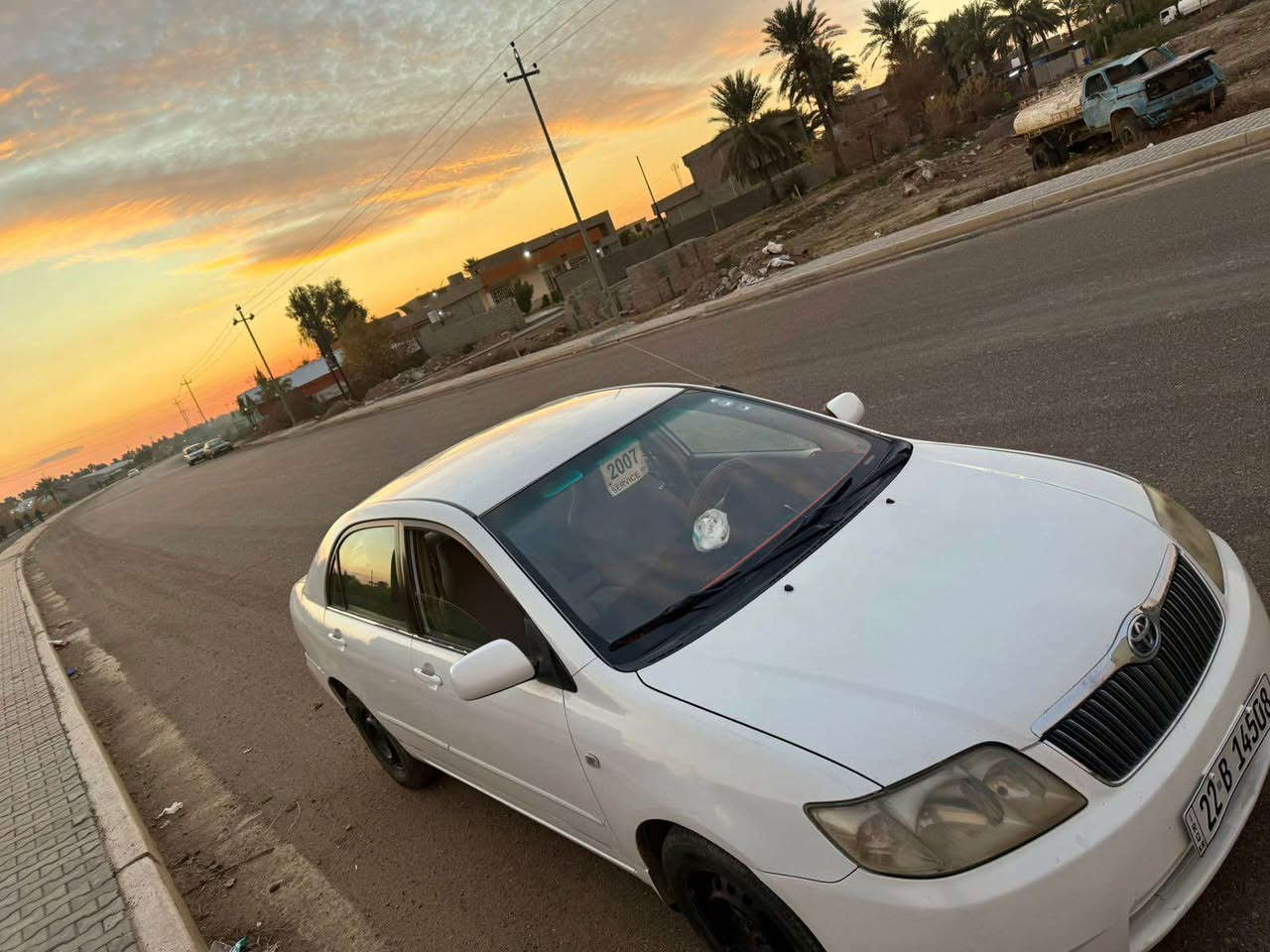 السلام عليكم كورلا موديل ٢٠٠٧ رقم اربيل تحويل ثاني يوم محرك ١٨٠٠ مكفوله من صبغ وتبديل بيها شوي بارد باب السائق سياره جاهزه من تاير وصدر وتبريد وكير ومحرك بي بداية تبخير *********** سامراء, صلاح الدين
