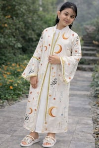 موديل رمضاني • بشت وفستان • ٦-١٢ سنة