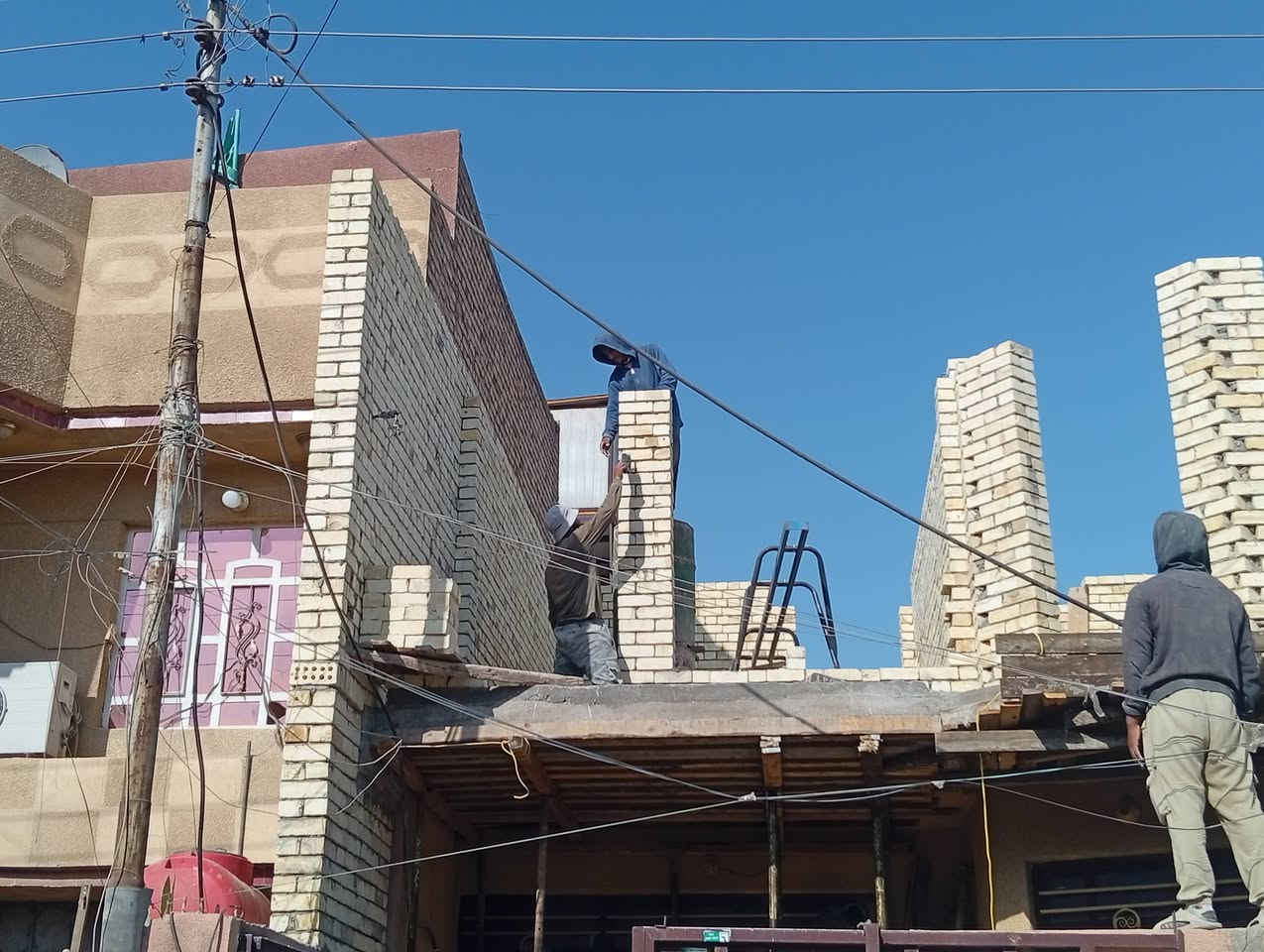 خلفه بناء متفرق ع دبل وقطعي اسعار مناسبه لتزام بل موعد شغل درجه اولا وزن وتنضيف موقع  وفلوس ماخذا الا تقتنع بل بناء جهاد العيساوي *********** تصل وتدل
