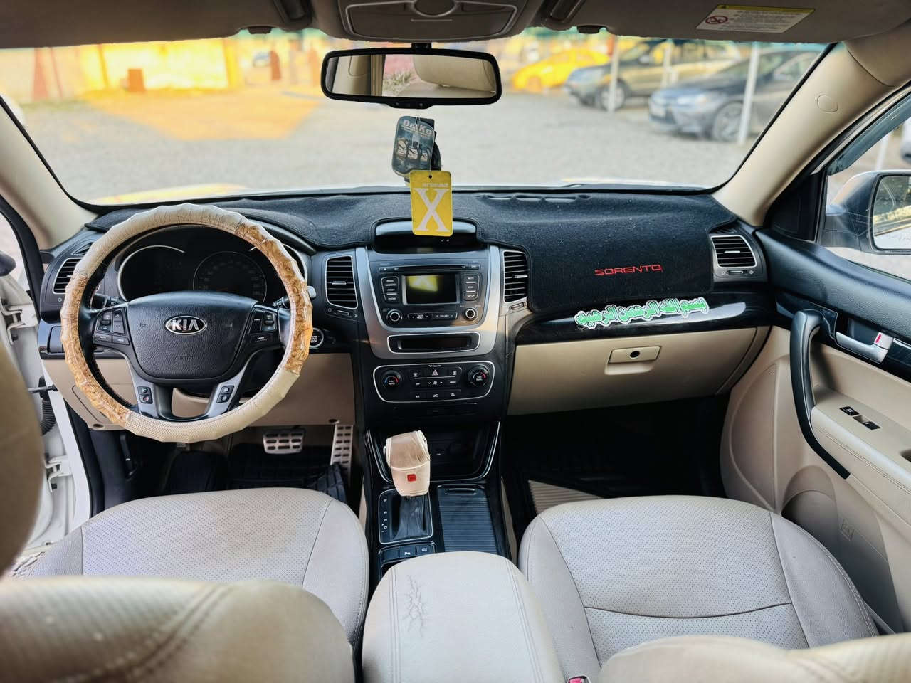 السلام عليكم
سورنتو خليجي موديل 2014 كلين بدون اي صبغ او ضرر  رقم نينوى سنوية ل2029 محرك 6 السيارة فول مواصفات بصمه تشغيل 7راكب داخل لونين بردات خلفي بلادي 3 قطع تبريد ويل كروم 19 
دبل بصمه مري شفط حساسات زراك لايت كشن كهرباء كشانه جلد  كيجات ليزريه تبريد لمس وبعد مواصفات 
كير محرك شرط تبريد دفئه كله شغال صدر تواير كله جدد 
السعر 183 وبيها مجال 
للاستفسار اتصل 
***********
***********
