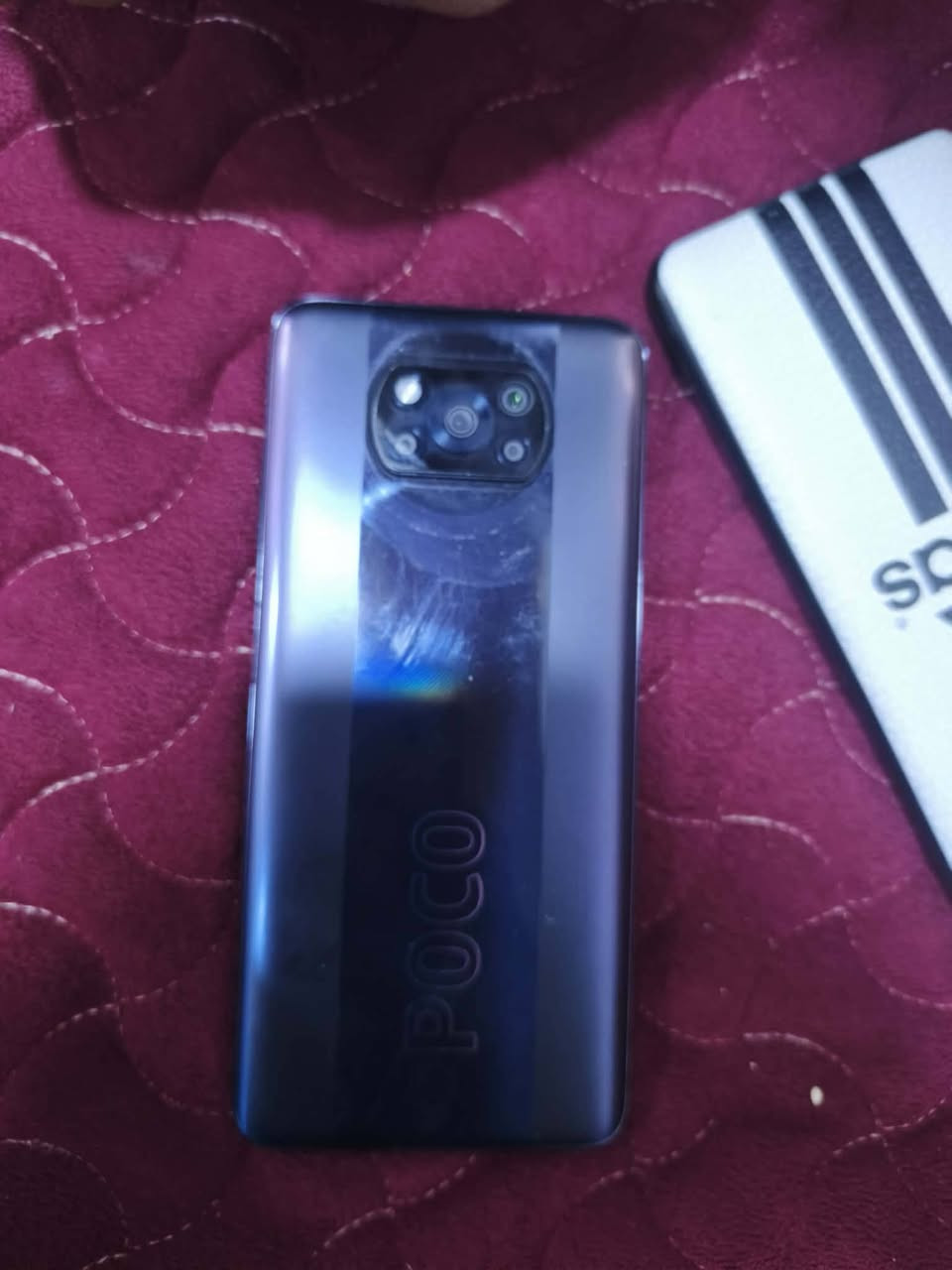 السلام عليكم تلفون بوكو اكس 3برو  

   
السعر﴿160﴾🔒

نضيف كلشي ما بدل 

كيكا 256

يدعم شحن سريع بقدره شاحنه 67واط
  

بدون غراضه


**إذا كنت صاحب هذا الإعلان وتريد حذفه لأي سبب، رجاءا أرسل رسالة إلى الدعم الفني**