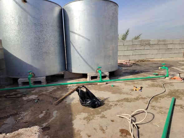 السلام عليكم

هاذا جزء من عملنه اليوم تبديل شبكه  قديمه حديد بوري بلاستك طلب ابو البيت ضاهري هاذي النتيجه 

شغل درجه اولى 
تئسيس ماء و مجاري عامه + منظومه غاز شغل حديث + صيانه 

الاتصال والتواصل *********** او مراسله  الصفحه
