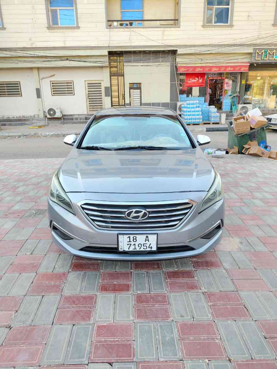 السلام عليكم سوناتا مديل 2015 للبيع رقم بابل انكليزي مشروع وطني تحويل ثاني يوم سنويه جديده هزه جديده وارد امريكي حادثه بنيد فقط بدون  دواخل السياره ليبل واحد ماعده البنيد صبغ فقط  مكينه 2400 مكينه كير حداديه تخم تاير جديد تبريد ثلج السياره جاهزه كل نقص ما بيها مواصفات كامره حساسات تحكم   استيرن داخل لونين ثلاث انضمه قياده السعر 108 وبيها مجال مكاني كربلاء رقم الهاتف ***********
***********
