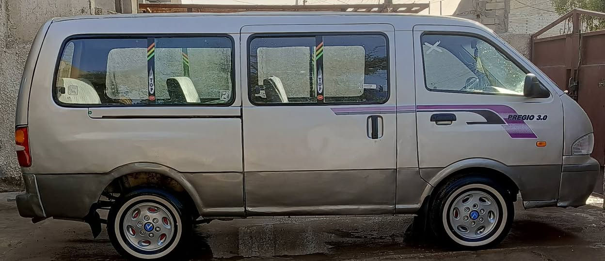 السلام عليكم
كيا بريجو موديل 1997
رقم بغداد الماني مشروع وطني تحويل مباشر
سنويه 2026/4 مصفره هيئه خط وبحث
كير ومحرك واكسل وبم جديد
سلف وداينمو وباتري جديد
وصدر وتخم تاير خط ابيض جديد 
كهربائيات على وضع الشركه كلها شغاله
بطاين وتنته ودشبول وارضيه كلها جديد
السعر 58 وبيها مجال 
مكاني بغداد ناحيه الوحده قرب مجمع بسمايه هاتف /***********
