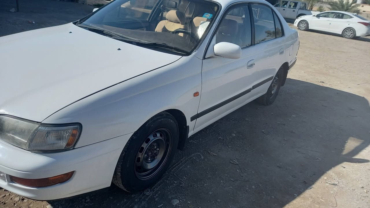 كرونا موديل ١٩٩٣ بسمي رقم ديالى انكليزي هزة جديدة محرك ١٦٠٠ لا تبخير ولا تنقص السعر ٥٢ و بيها مجال مكان السيارة ديالى المقدادية للإستفسار الاتصال ***********
