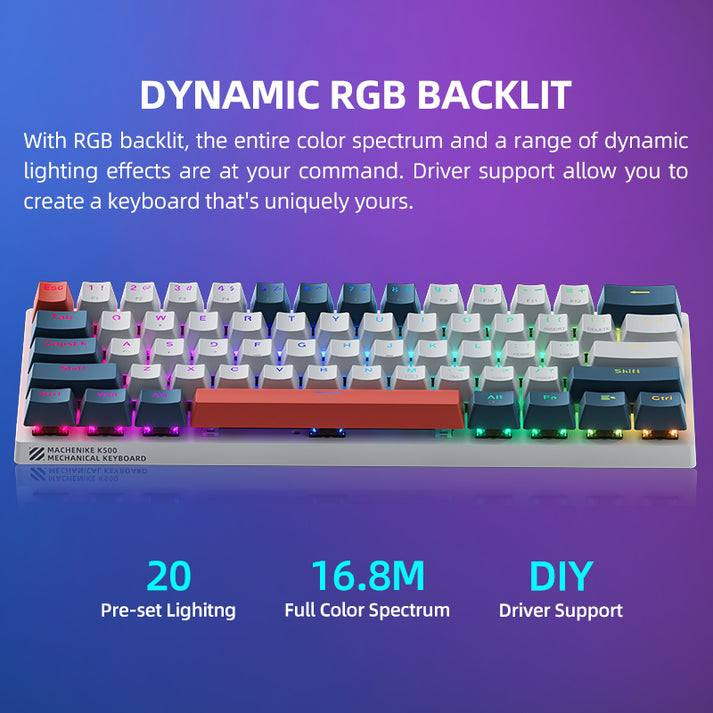⌨️ K500-B61 — Wired Mechanical Keyboard

⚡ اتصال سلكي USB ثابت — أداء فوري بدون تأخير

🎮 مفاتيح ميكانيكية عالية الاستجابة — سريع ودقيق بالألعاب والكتابة

🌈 إضاءة RGB جذّابة بتأثيرات متعددة
🔥 Anti-Ghosting + N-Key Rollover — كل ضغطة تُسجل بدقة

🛠️ خامات متينة وتصميم مريح للاستخدام الطويل

💻 متوافق مع Windows / macOS / Linux

✨ K500-B61
أداء قوي • إضاءة جذّابة • متانة عالية 🔥

للحجز والاستفسار خـاص…📩


**إذا كنت صاحب هذا الإعلان وتريد حذفه لأي سبب، رجاءا أرسل رسالة إلى الدعم الفني**
