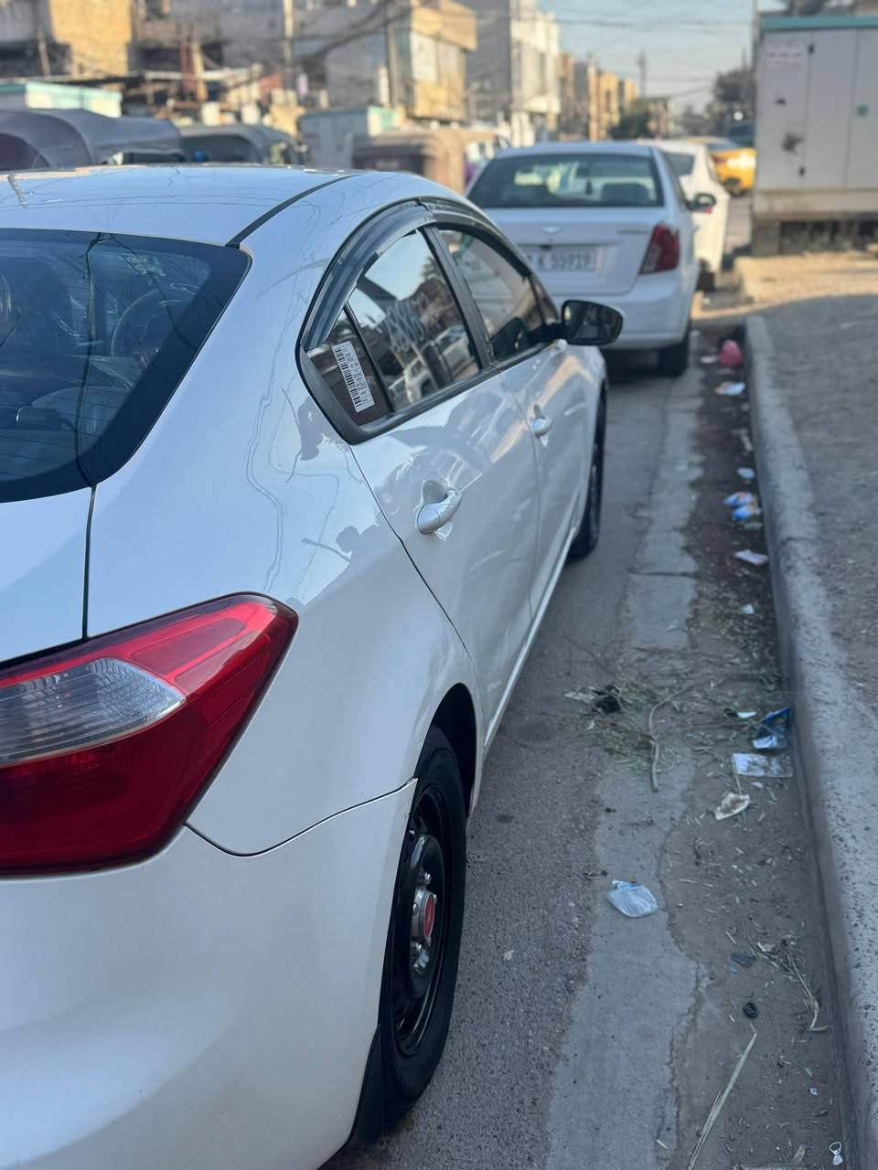 كيا سيراتو 2014 خليجي رقم سليمانية انكليزي سنوية لحد 2027 باسمي تحويل مباشر هزة جديدة محرك 1600دوش المرغوب 

بيه قطعتين صبغ فقط بدون دواخل جاملغ خلفي جه السايق وباب عكس السايق الخلفي فقط وشخط بسيط بلقمارة 

كير ومحرك جيد جدا تبريد ثلج تايرات وصدر جدد واي نقص مابيهه رايدهه 105 وبيهه مجال مكاني حي الجوادين 
***********
