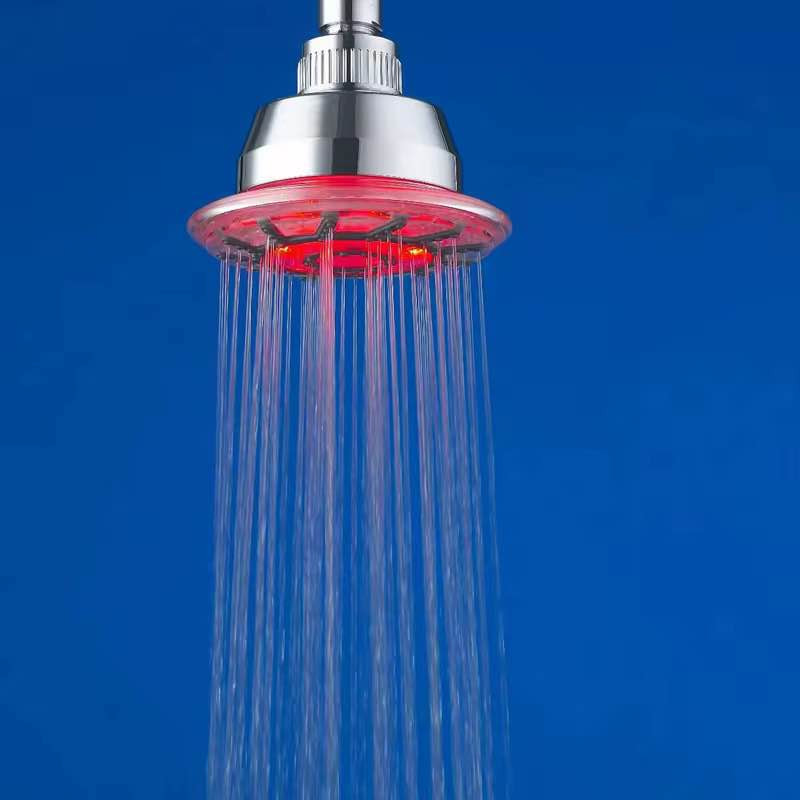 رأس دش LED الاصلي متغير الألوان حسب درجة حرارة الماء – موديل YC8515

• رأس دش مزوّد بإضاءة LED تتغير تلقائياً حسب درجة حرارة الماء لتمييز الحرارة بشكل بصري واضح أثناء الاستحمام.

• يتغير لون الإضاءة وفق درجة الحرارة:
 • أقل من 25° مئوية: أزرق
 • 26–35° مئوية: أخضر
 • 36–45° مئوية: أحمر
 • أكثر من 45° مئوية: أحمر وأزرق وامض

• تصميم دائري مع توزيع متناسق لفتحات تدفق الماء.

• نوع المنتج: رأس دش بإضاءة LED
• آلية تغيير اللون: حسب درجة حرارة الماء

• نطاقات الحرارة والألوان:
 • <25°: أزرق
 • 26–35°: أخضر
 • 36–45°: أحمر
 • 45°: أحمر وأزرق وامض
السعر ١٦ فقط الاصلي بغداد, العراق


**إذا كنت صاحب هذا الإعلان وتريد حذفه لأي سبب، رجاءا أرسل رسالة إلى الدعم الفني**