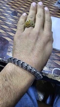 سوار فضة • وزنه ٥١