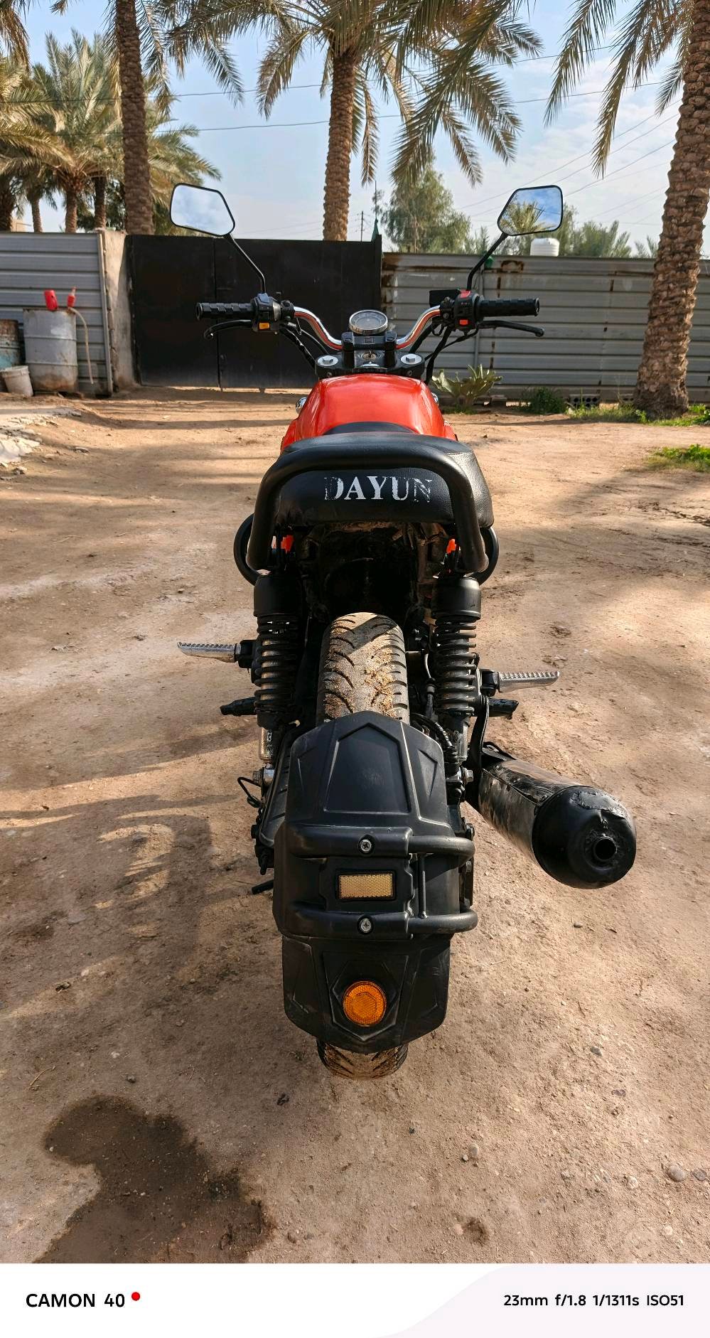 دايون لايتي موديل 2021
اوراق اصولية كاملة (تترقم) 
بيها وصل معرض وگمرك
محرك ٢٠٠ مكفول  
دراجة كاملة مكملة كلها شغالة 
السعر مليون و ١٥٠ وبيها مجال 
مكاني /طويريج 
الرقم: ***********