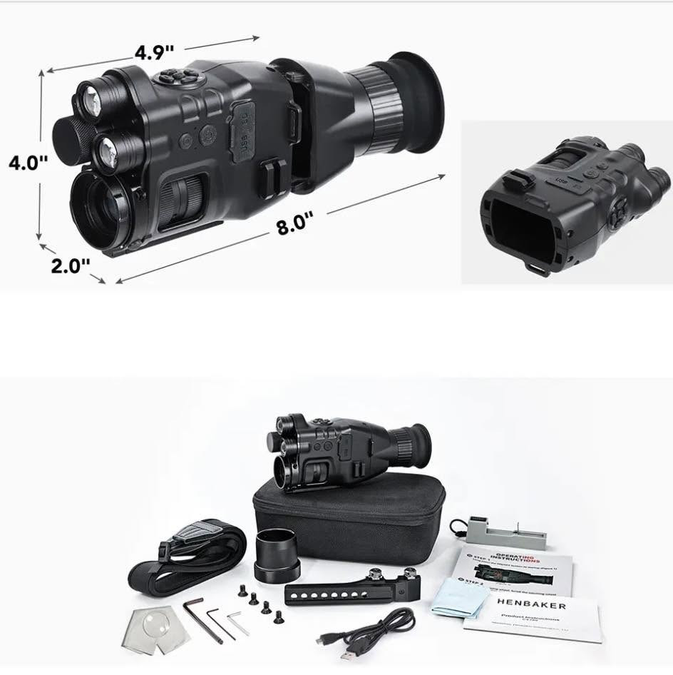 للبيع يحتوي هذا الصندوق على منظار الرؤية الليلية الرقمي Henbaker CY789، المصمم للاستخدام المدني في الصيد والمراقبة.الجهاز مزود بضوئين مدمجين بالأشعة تحت الحمراء (IR) بقدرة 850 نانومتر و940 نانومتر، مما يسمح بالتبديل بين أوضاع الرؤية المختلفة.يتميز المنتج بقدرة تسجيل فيديو بدقة 1080p ويدعم اتصالات WiFi للتزامن مع تطبيقات الهاتف.يحتوي على ليزر أحمر مدمج وفتحة لبطاقة TF لتخزين الصور ومقاطع الفيديو الملتقطة في الظلام. الاتصال خاص


**إذا كنت صاحب هذا الإعلان وتريد حذفه لأي سبب، رجاءا أرسل رسالة إلى الدعم الفني**