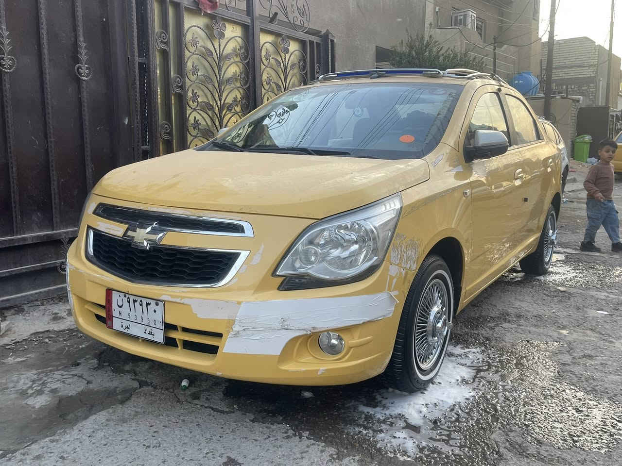 السلام عليكم للبيع كوبلت موديل 2017 السياره جديده بيهه صبغ بل الباب وبل الجاملغ اثر شخوط فقط بدون حادث السعر 93 رقمي ***********
