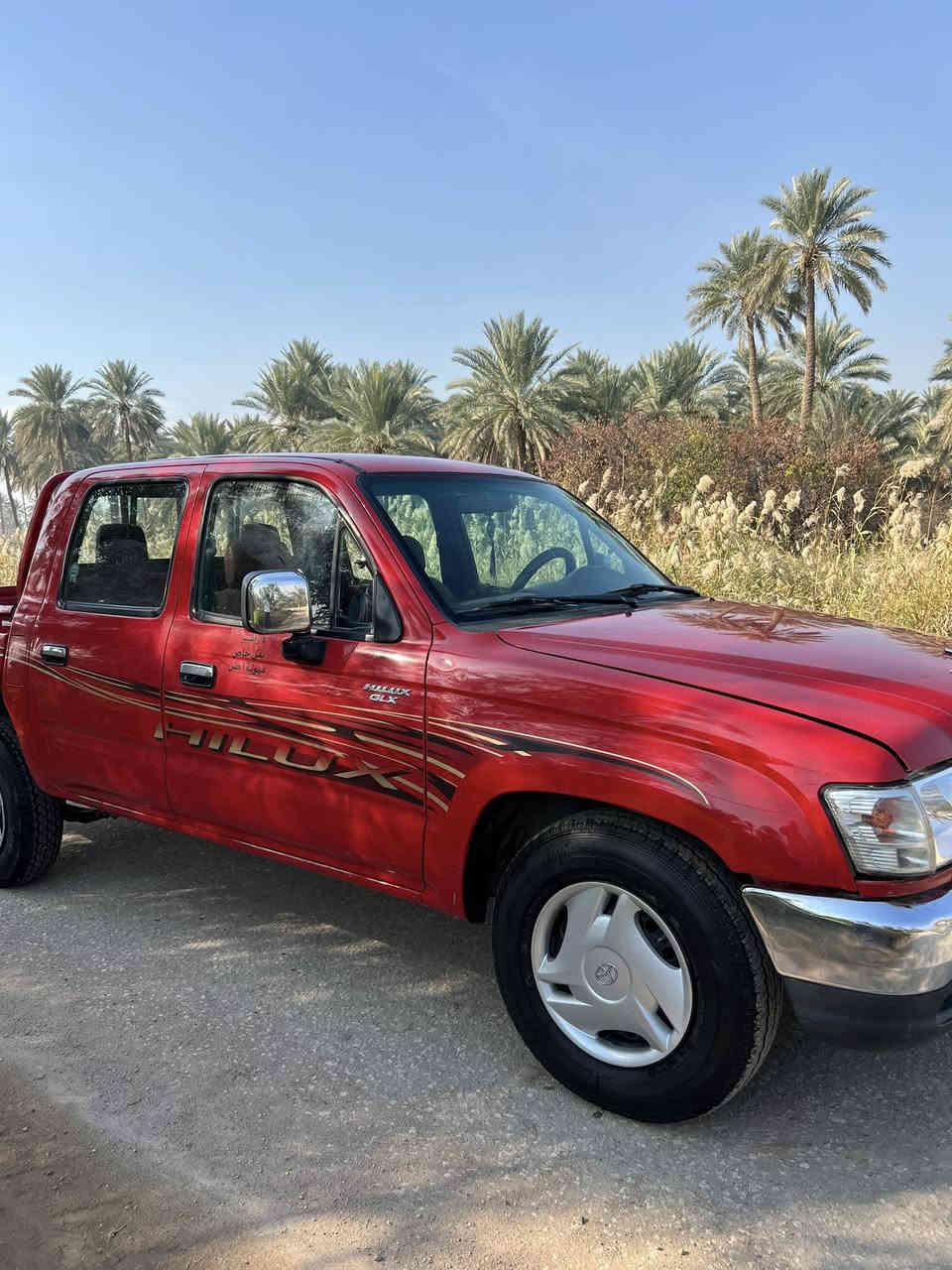 للبيع هايلوكس موديل 2005مكفوله كفاله عامه من كلشي رقم ذيقار فول مواصفات منفصل داخل احمر جاهزه السعر 140 وبيها مجال.   ***********مكان كربلاء المقدسه
