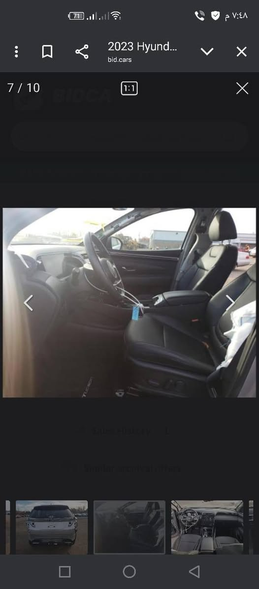 السلام عليكم توسان 23 امريكي فول ماشية 88الف كيلو حادثه الباب ورة السائق ومبد بلاد فقط 18500 وبيعة مجال***********
