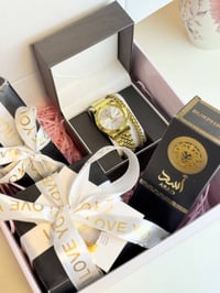 بوكس رجالي • ساعة رولكس • عطر أسد