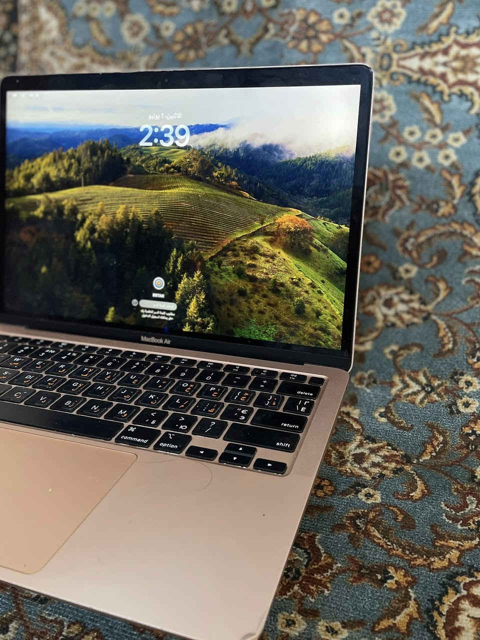 MacBook  Air  m1 ,2020
الـرام (8) والهــارد (256)

للبيع فقط 

الاتصال على رقم    ,  ***********
