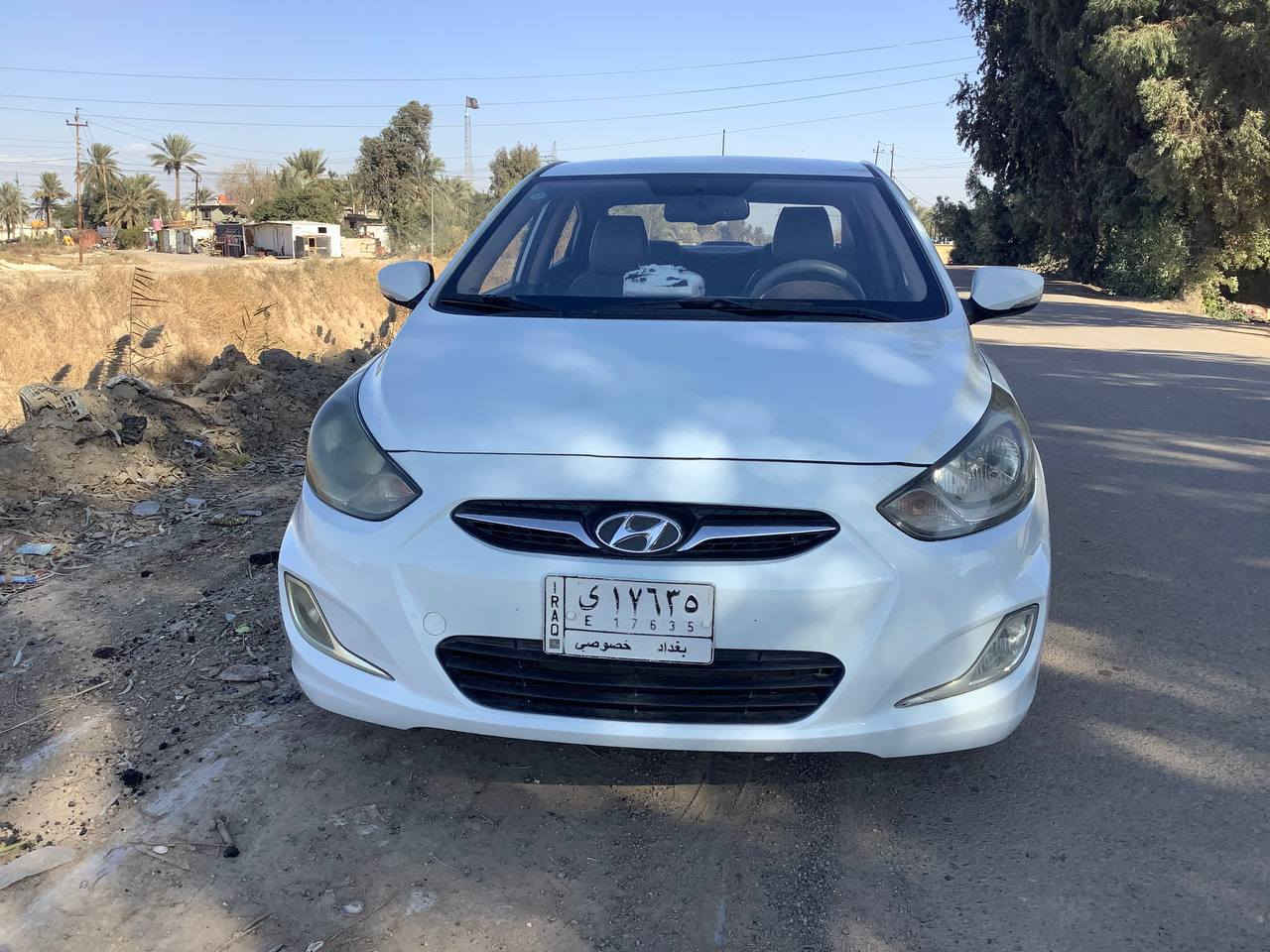 السلام عليكم اكسنت للبيع موديل ٢٠١١  خليجي رقم بغداد لون ابيض محرك ١٦٠٠كفاله عامه من الصبغ والتبديل  ماشيه ١٦٠ الف تدفاءه تبريد حداديه درجه اولى السعر ٩٨ وبيها مجال مكان بغداد المحموديه *********** /او كورك ***********
