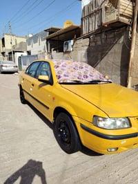 سمند للبيع موديل 2011 هيئه وغرامه مصفره  بغداد  كهربائيات شغاله تخم تا...