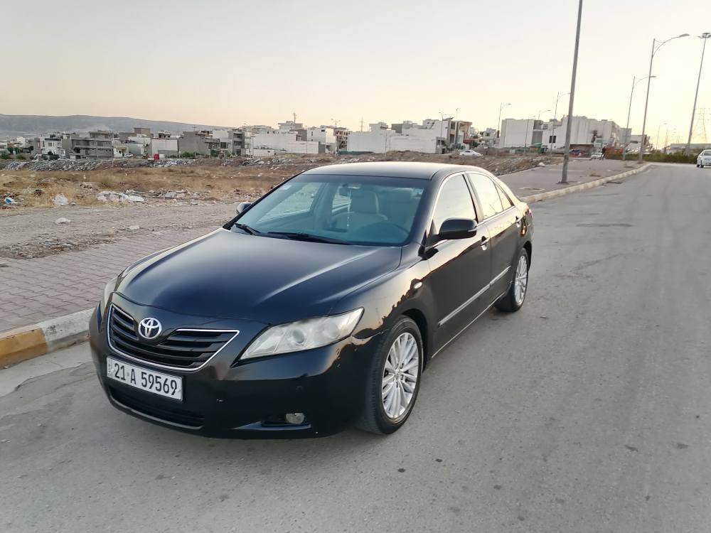 ...﷽ ...
بـــــــــۆفـــــــرۆشـــــــــــتــــــــــــن
***********

TOYOTA CAMRE  GL 2008

جۆری سەیارە /تویتا کامری
مۆدێل/2008
مواسەفاتGL خلیجی
ڕەقەم سلێمانی تا2029 تازەیە
تەحویل خرامە بەشەرت
ڕەنگ /ڕەش
بۆیاخ/سۆنەرکەیم داناوە بێدەعمە 
گێڕو مەکینەی بیلاد 
گێڕتۆماتیک ناوزەردە
شاشەو کامێرایە 
تاقم ویلو تایەی ئەفەلۆن
دەعامی بۆ دەعامی بەشەرت
شوێن سلێمانی السليمانية, العراق
