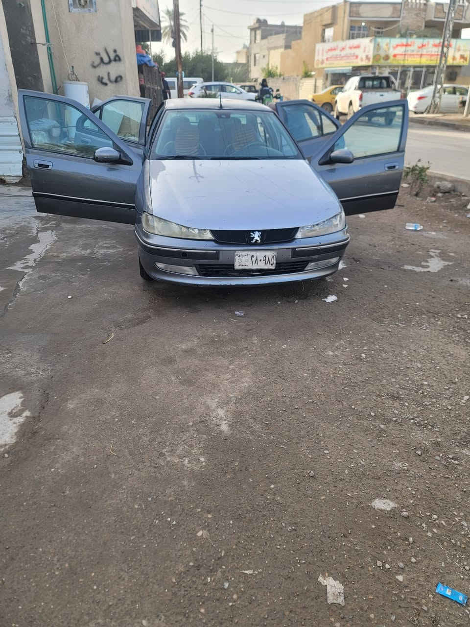 يالله _ للبيع بيجو 406 فرنسي صدامي بغداد تحويل ثاني يوم تسلم جاهز عليها ادامه كامله محرك كلش نظيف اخو الجديد _ كلج داخلي وخارجي جديد _ باتري جديد _ تخم تاير جديد _ منظومه بانزين جدد _ تبريد شغال يحتاج بس كارت ب35 الف كهربائيات كلها مضبوطه _ صدر 80 % جيد _ سيارة بدون ضربه فقط جراد وتبديل بنيد _السعر 35 ورقه وبيها شي بسيط _ عنواني بغداد كميرة قرب جزيرة بغداد السياحيه _ ***********
