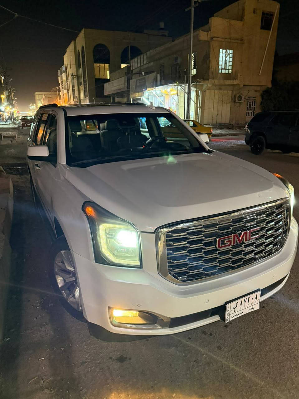 مكلف بالنشر
جمسي دنلي فول مواصفات (vip) 
جكات 1/1  موديل: 2019 / 
ماشيه 80الف وقابل لزياده
السيارة بيهه جاملغ وبنيد 
مواصفات:العينه إلكترونيه 
فور ويل +تو ويل+اوتو
بصمة وتشغيل عن بعد
  فتحة سلايد 
سيستم سماعات كلش عالي 
داتا شو وعرض على الجامة الامامية
شاشه بسقف 
لايتات زنون اصل عدسات
بلاجكتور زنون LED 
بصمة ابواب 
تشغيل عن بعد 
كشنات  كهربائي 
كشنات خزن 
كشنات تدفئة وتبريد 
كشنات خلفية تدفئة 
كشنات مساج
دبلات كهرباء  
رادار امامي خلفي 
رادار نقطة عمياء 
رادار خط شارع 
صندوك كهربائي 
شاشات عدد 2
حساسات امامية خلفية 
مرايات كهربائي 
عدم تصادم
توقف ذاتي
***********

