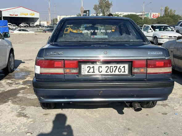 سلام وعليكم سياره مازده البيع موديل 1987 رقم سليمانيه دولي  شرط التحويل سياره لا ضربه الخياس كلها بلادي مجرد صبغ جماليه من الجراد أربع تايرات جدد كهربائيات كلها شغاله مانقصها اي شي سياره خير من الله سعرها 45 وبي مجال قليل رقم موبايل ***********
