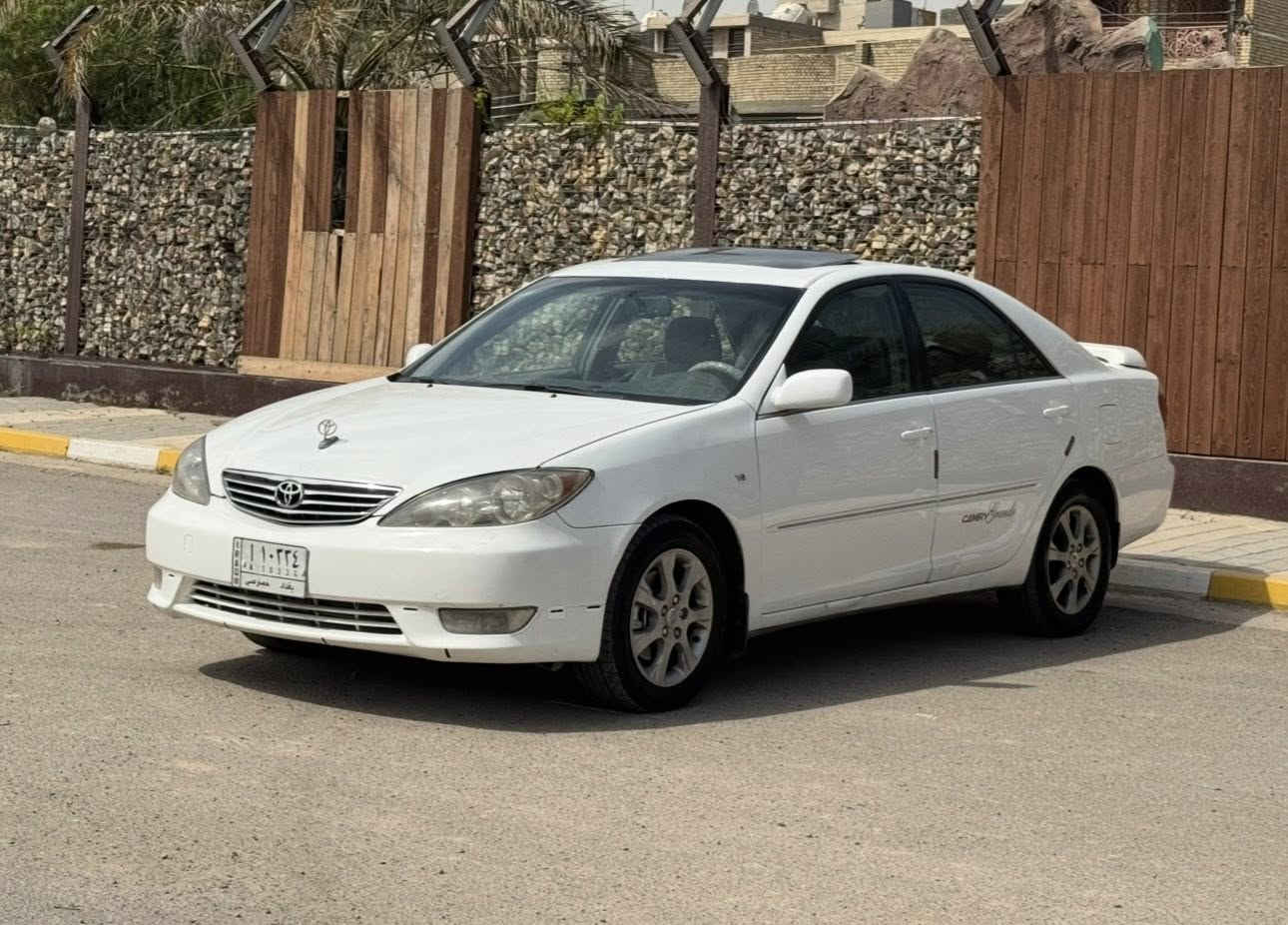 كامري 2006 فول 1/1 للبيع
محرك 6 سلندر كير مكينه على وضع الشركه 
وارد امريكي بيهة صبغ جاملغ وبنيد وبلعراق قطعتين صبغ
مواصفات ( فتحه / كشنات جلد / كشنات كهرباء / تبريد قطعتين / فول تحكم ستيرن / وباقي المواصفات المعروفه) 
رقم بغداد مشروع وطني شرط التحويل 
مكاني بغداد 
السعر :- 78 ورقه وبي مجال 
للاستفسار :- ***********
