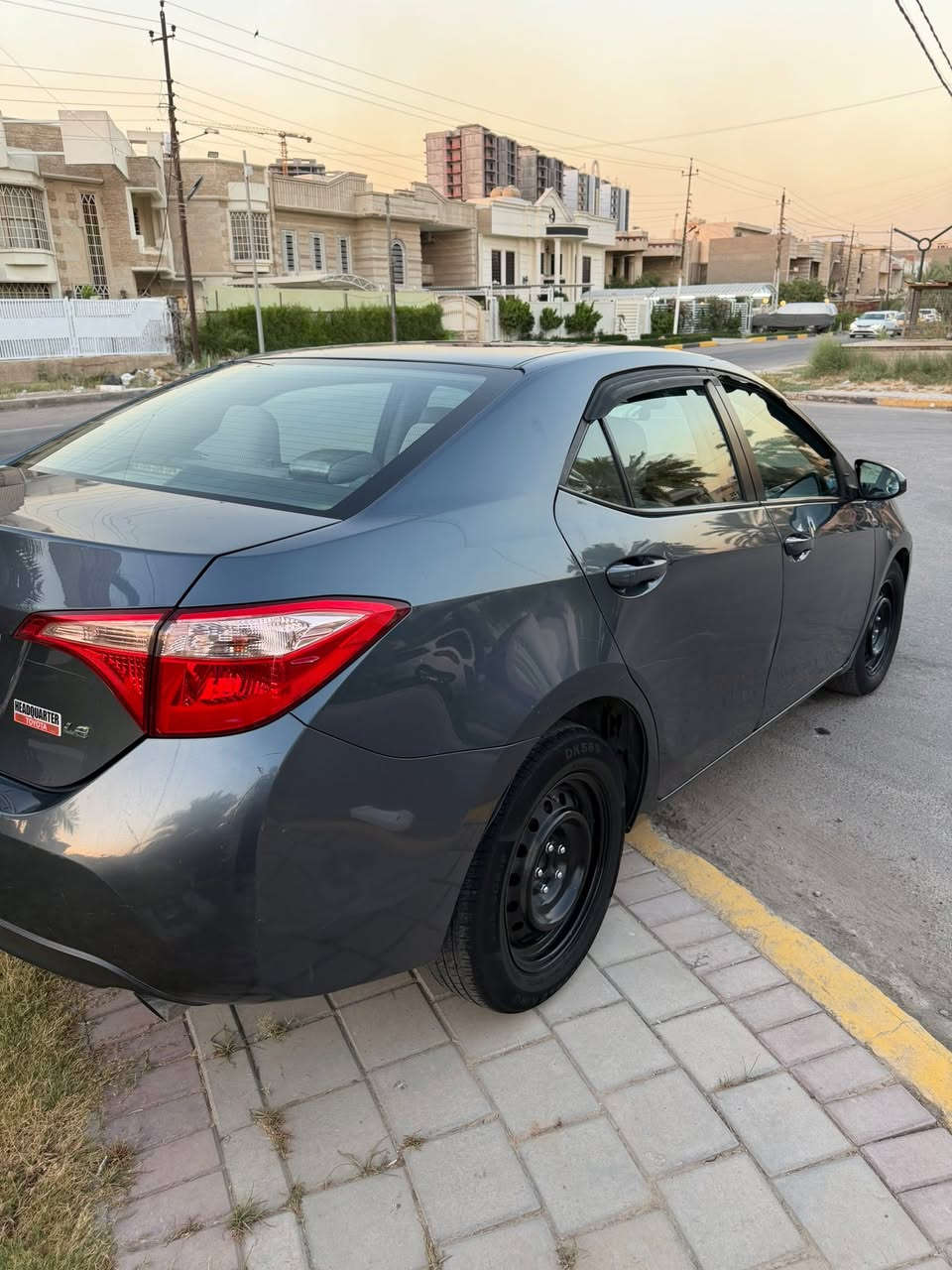 السلام عليكم
كورلا ٢٠١٨ Le  مواصفات خاصة وارد أمريكي 
دشبول لونين
رادار
تحديد مسار
حساس تايرات 
عدسة Led
ABS
مواصفات ال Le
 حادثها جاملغ جهة الصدر وبنيد وأطراف اللغد 
ماشية 75 الف
رقم أربيل جديد
صور الحادث موجودة ايرباكات سليمة
السعر 130$ شدة و30 ورقة وبيها مجال للشراء
***********
