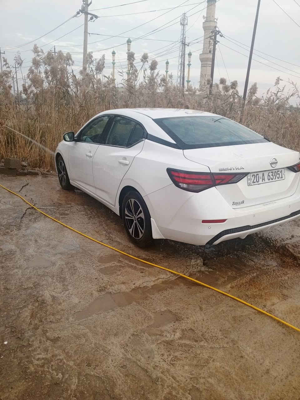 السلام عليكم اخواني نيسان سنترا موديل 23 رقم ديالى بسمي وارد امريكي ضرر بنيد امبدل  مصبوغ فقط وجامرلغ نفسه امعدل عل بارد سياره جديده سعر 140 مكان ديالى بعقوبة *********** مواصفات بصمه كشنات تتفى استيرن هيتر
