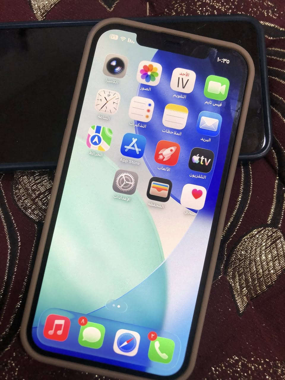 iPhone12 pro max 
للبيع 
كامرات مفولة
اتصال نت مفول
فيس ايدي شغال 
صوت قوي بشكل 
بطارية ٨٨ 
لون ازرق 
جهاز واحد على واحد 💙

للبيع بسعر ٦٠٠ بيه مجال قليل للطيبين 
مكاني تكريت الاربعين 
للاستفسار خاص


**إذا كنت صاحب هذا الإعلان وتريد حذفه لأي سبب، رجاءا أرسل رسالة إلى الدعم الفني**