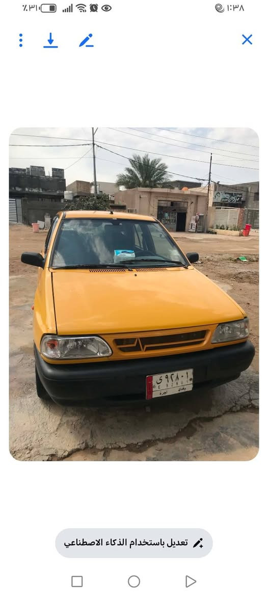 سيارة سايبة للبيع وبيهة مجال


**إذا كنت صاحب هذا الإعلان وتريد حذفه لأي سبب، رجاءا أرسل رسالة إلى الدعم الفني**