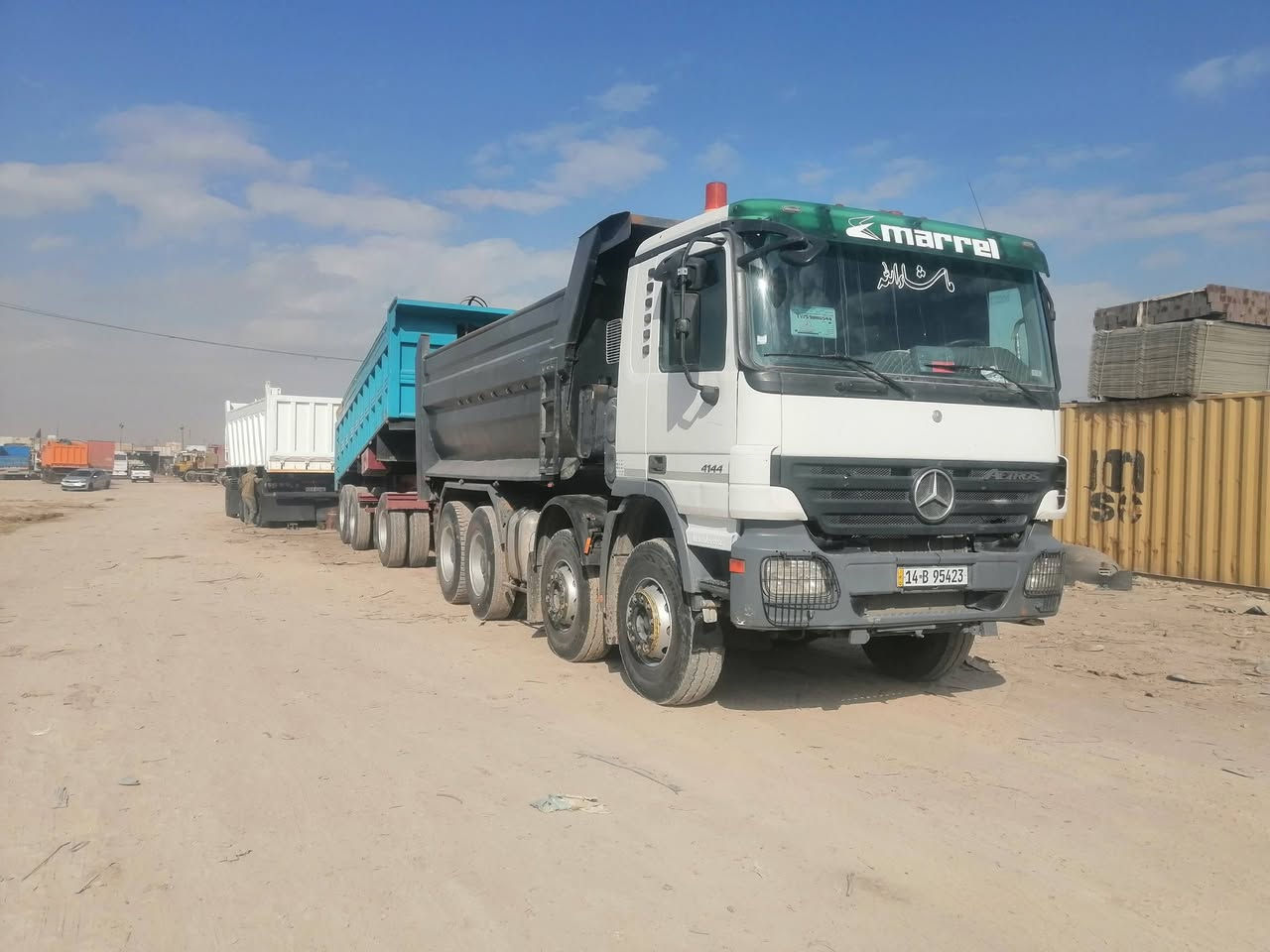 سلام عليكم سياره للبيع اكتروز ألماني ٢٠٠٨ ادبلومعلايه ٢١
كير كهربائي مجموعة جيء اف رقم بصره بسمي مربوط قاطرة ومقطورة سياره جديد جاهزة للعمل مكان السيارة ديوانية شامية قرب مفرك غماس للإستفسار
 الاتصال على الرقم ***********
