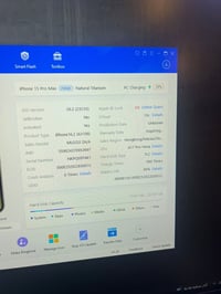 ايفون 15 برو ماكس دبل خط zA/A بطارية 🔋 88  الجهاز فقط بي هاذ الفطر الي...