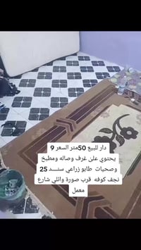 نجف كوفة • ٥٠م • طابو زراعي