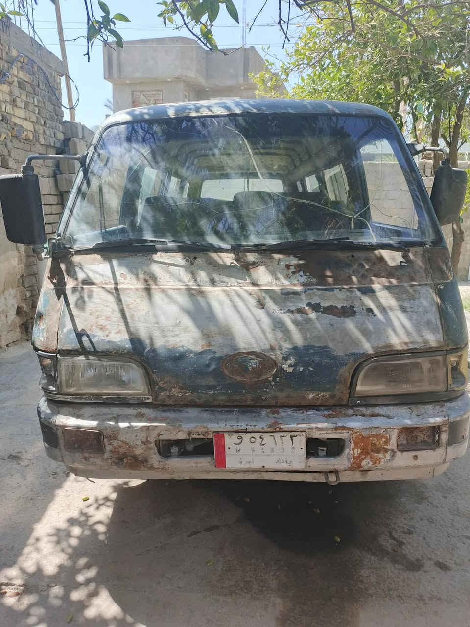للبيع سيارة اسيا كير محرك مكفول سنويه ساقطه رقم بغداد غرفة السيارة جديده سمكره جديده عايزه بس صبغ كهربائيات كامله سعره ٤٠وبيه مجال وكاله عامه بسمي مكان بابل رقم الهاتف***********
