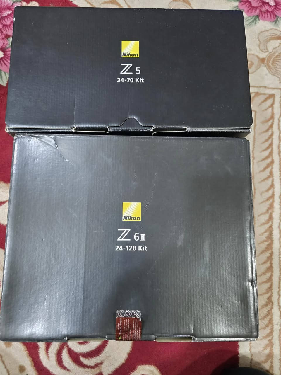 نيكون مروليس Z6m2 فقط بدي
جديد 🆕 ما مستخدم سعر بدي فقط
مليون و 600 الف. فقط البدي. جديد

نيكون Z5 عدسه 24-70 فتحة 4
مستخدم شتر 3 الف سعره مليون و 500 الف

نيكون Z50 عدسه 16-50  استخدم مرتين
السعر مليون  كامله كارتون ملحقات اصليه

مكاني بابل \ بيع او مراوس
***********
