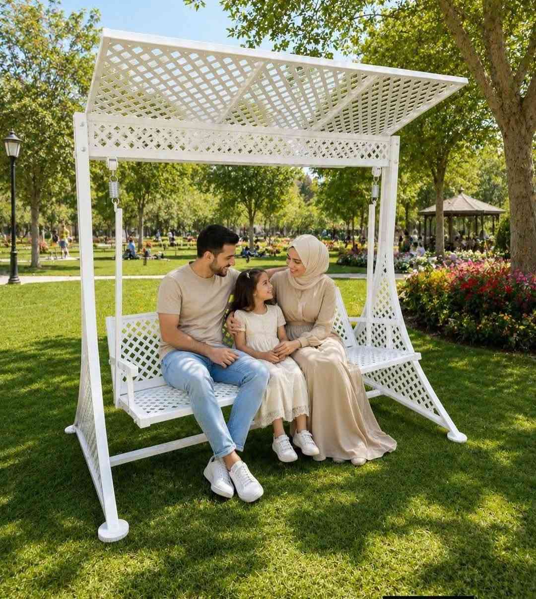 مرجوحه عائلية 
القياس 
الارتفاع 200 سم
العرض 210 سم 
العمق 120 سم 
السعر 290 الف 
توصيل بغداد 5 الاطراف 10 محافظات 25 الصويرة, واسط


**إذا كنت صاحب هذا الإعلان وتريد حذفه لأي سبب، رجاءا أرسل رسالة إلى الدعم الفني**