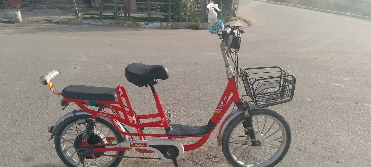 سلام عليكم دراجه شحن للبيع دراجه عوزه بس بطاريتين و بيه 2جددد عوزه بس بطاريتين دراجه شرط و جميع الكهربائية شغاله اشاير هورن ليت عنوان سوق الشيوخ العكيكه 📞*********** سعر 200وبيه مجال
